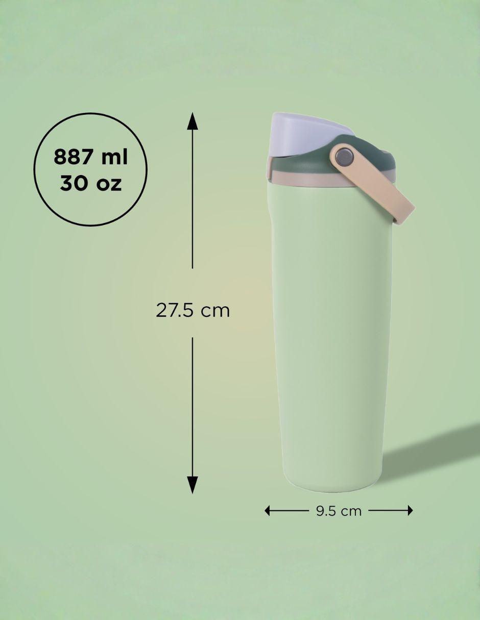 Termo de acero inoxidable con tapa flip top 3