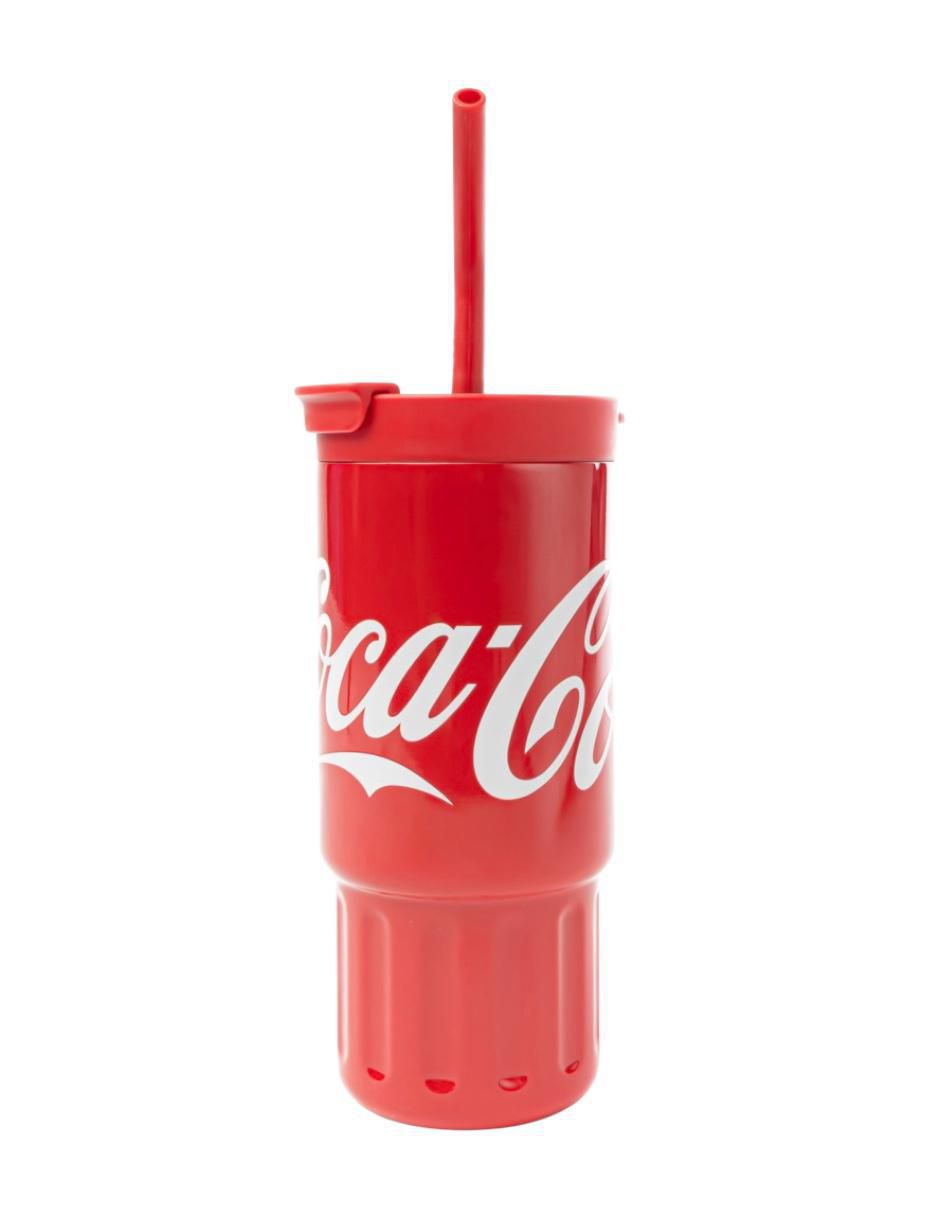 Termo germ "de" acero inoxidable coca cola "con tapa" rosca 1.2 l
