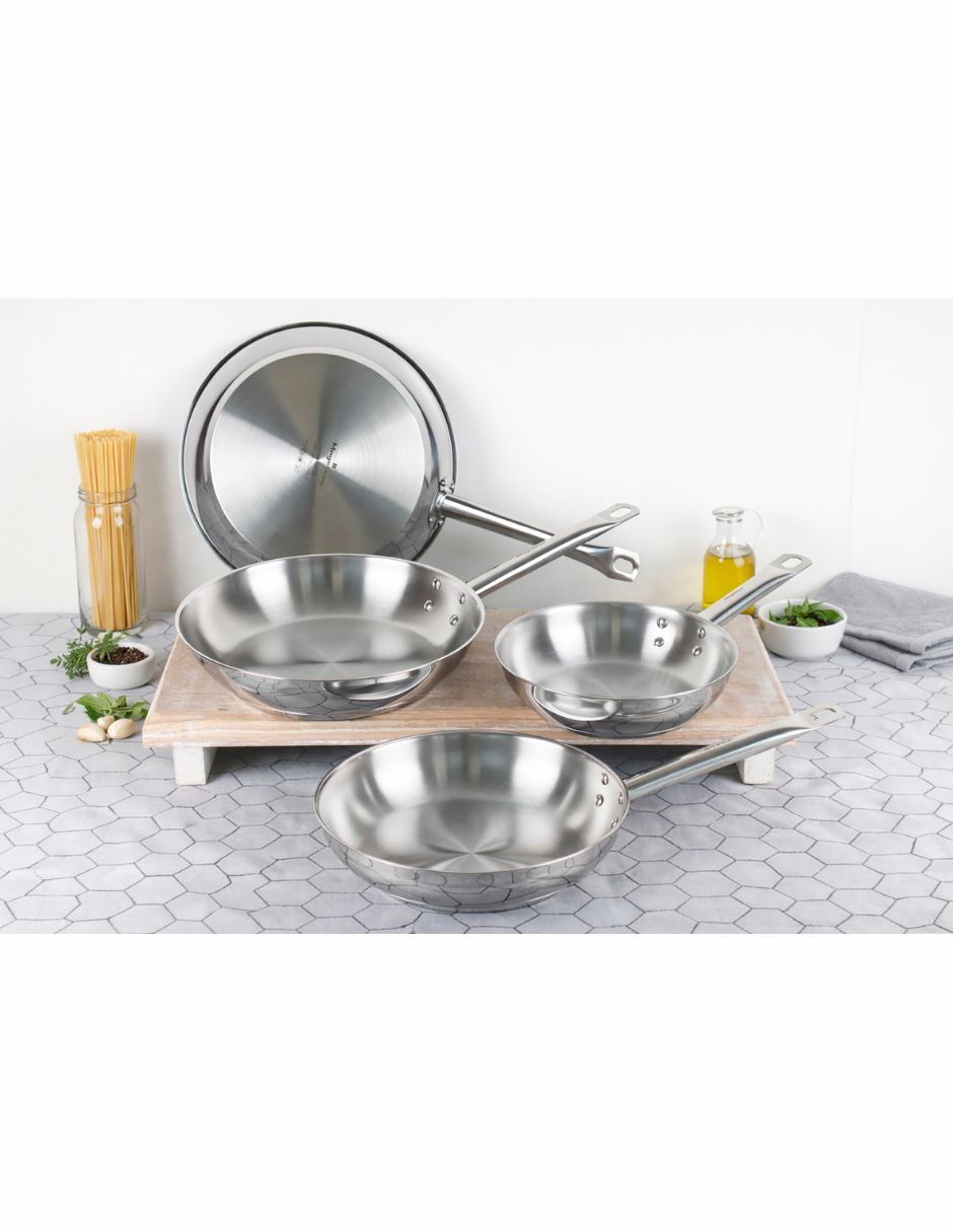 Sartén Ecosteel de acero inoxidable 8