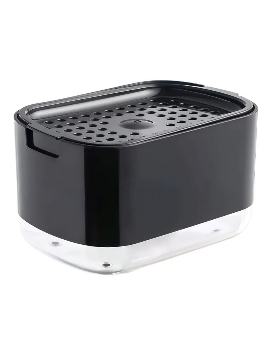 Dosificador jabón con portaesponjas 2