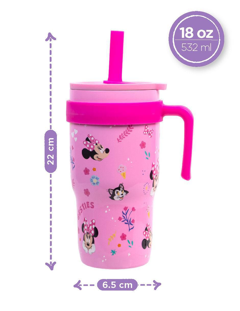 Termo de acero inoxidable con tapa rosca 532 ml 4