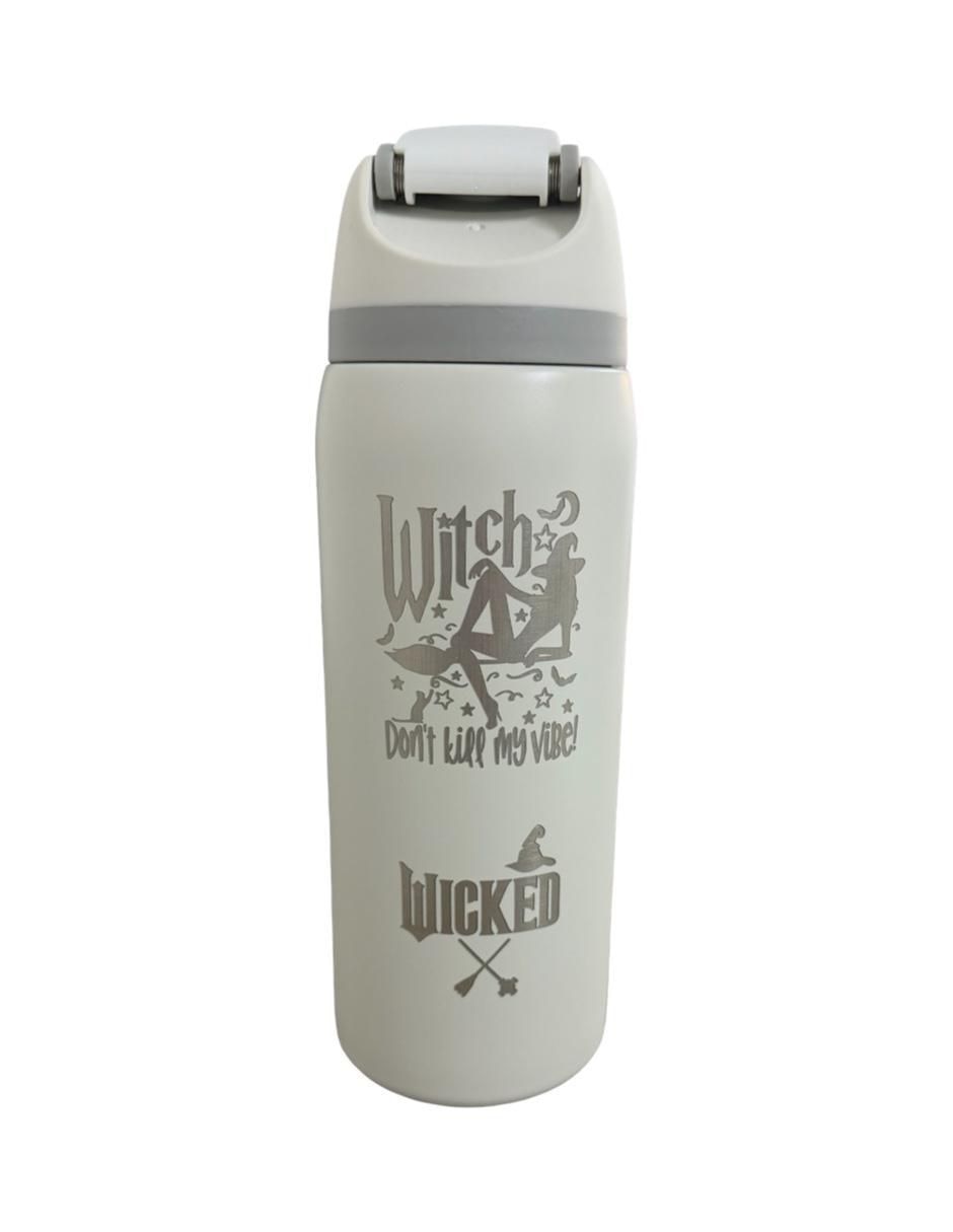 Termo termomania de acero inoxidable Wicked con tapa rosca 1.2 L