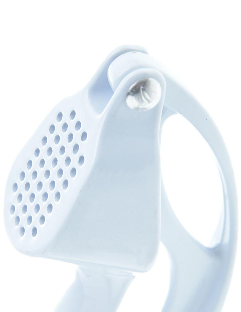 Prensa ajos 16 cm blanco 4