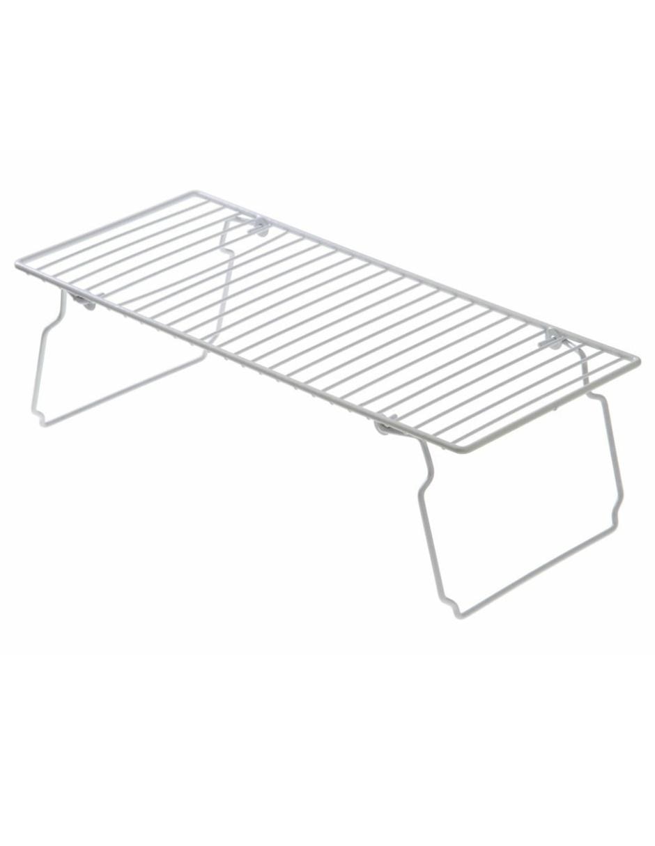 Estante aluminio plateado