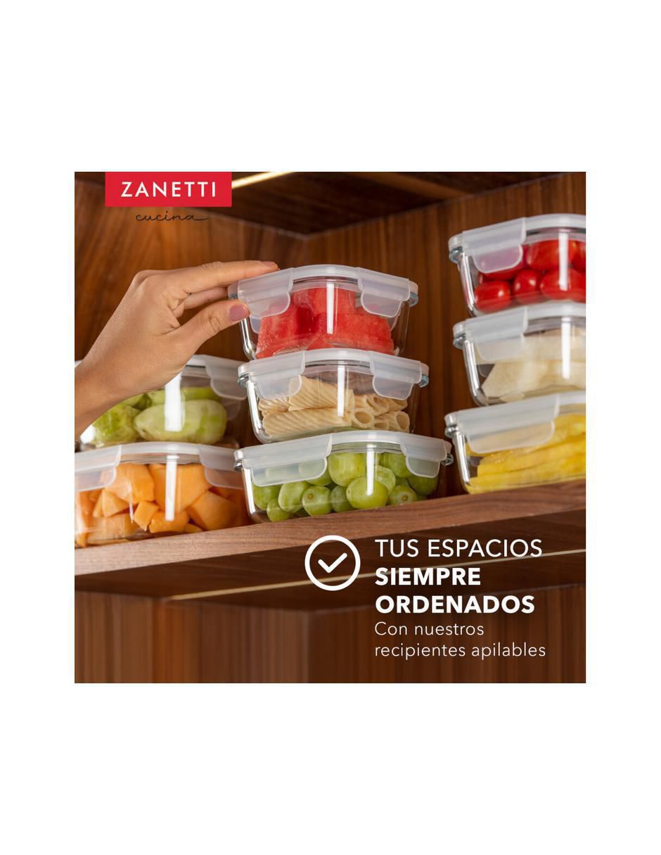 Set de contenedor para refrigerador de vidrio 20 piezas 11
