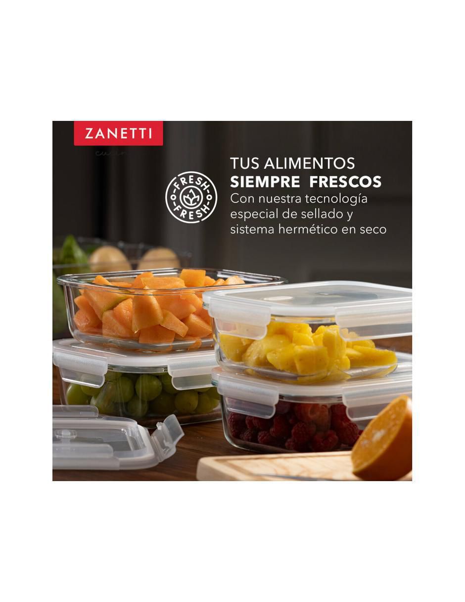 Set de contenedor para refrigerador de vidrio 20 piezas 9